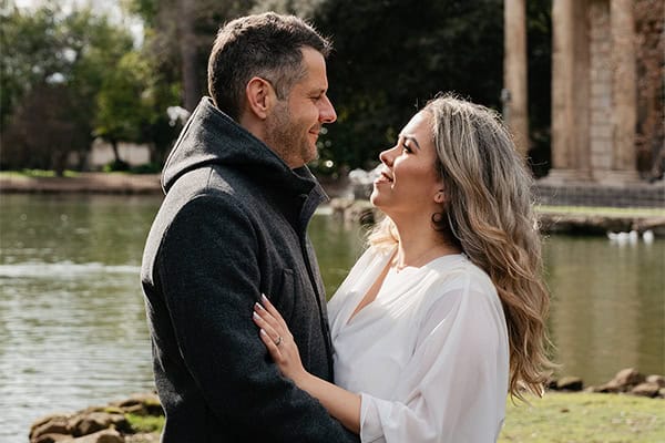 Aνοιξιάτικος πολιτικός γάμος στη Ρώμη με τα πιο ρομαντικά backdrops │ Μαριανχέλικα & Γιώργος