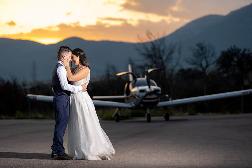 Aviation Themed next day shoot | Παρασκευή & Νίκος