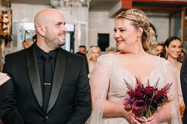 Φθινοπωρινός γάμος στη Σπάρτη με αποξηραμένα άνθη | Βάλια & Αποστόλης