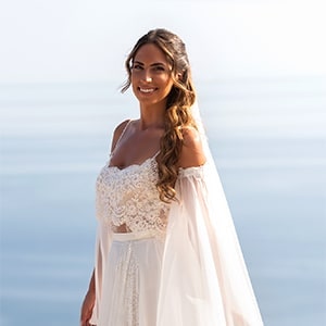 Μποέμ καλοκαιρινός γάμος στη Σέριφο με pampas grass και λευκές ορτανσίες │ Φαίη & Θανάσης