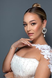 Όμορφο νυφικό μαγικιάζ σε απαλούς τόνους