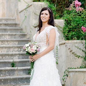 Lovely καλοκαιρινός γάμος με τριαντάφυλλα και λυσίανθο σε παστέλ αποχρώσεις│ Τζίνα & Λυμπέρης