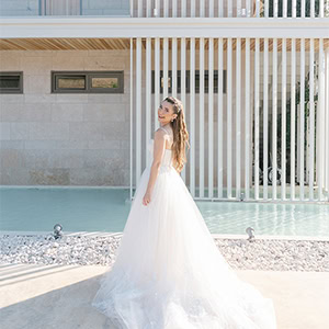 Ρομαντικός καλοκαιρινός γάμος με τριαντάφυλλα σε απαλές αποχρώσεις  | Αιμιλία & Πάνος