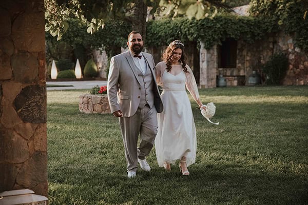 Aνοιξιάτικος πολιτικός γάμος στο Kτήμα Λάας | Έλενα & Κώστας