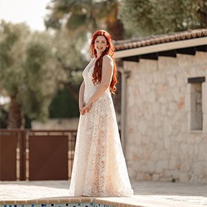 Ανοιξιάτικος γάμος στη Χαλκιδική με terracotta αποχρώσεις | Δήμητρα & Νίκος
