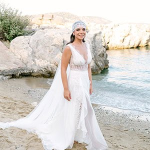 Καλοκαιρινός γάμος με chic boho στυλ  | Σάρα & Γιάννης