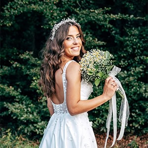 Καλοκαιρινός γάμος στη Βέροια με ρομαντικές λεπτομέρειες και γυψοφίλη | Σοφία & Σωτήρης