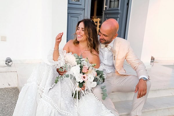 Boho-romantic καλοκαιρινός γάμος στον Πρωταρά με όμορφα λουλούδια | Chrysti & Maurizio Boho-romantic καλοκαιρινός γάμος στον Πρωταρά με όμορφα λουλούδια | Chrysti & Maurizio