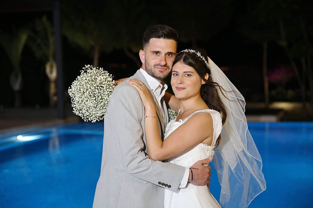 Ρομαντικός καλοκαιρινός γάμος στο Base Events | Δήμητρα & Αχιλλέας