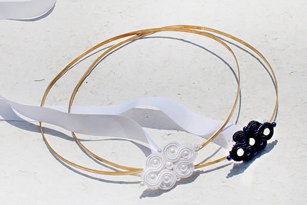 Χειροποίητα στέφανα γάμου από Ioanna Chrisina για την ημέρα του γάμου σας