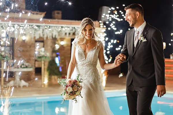 Καλοκαιρινός γάμος στο Κτήμα Χατζή με ρομαντικά στιγμιότυπα | Κωνσταντίνα & Νίκος