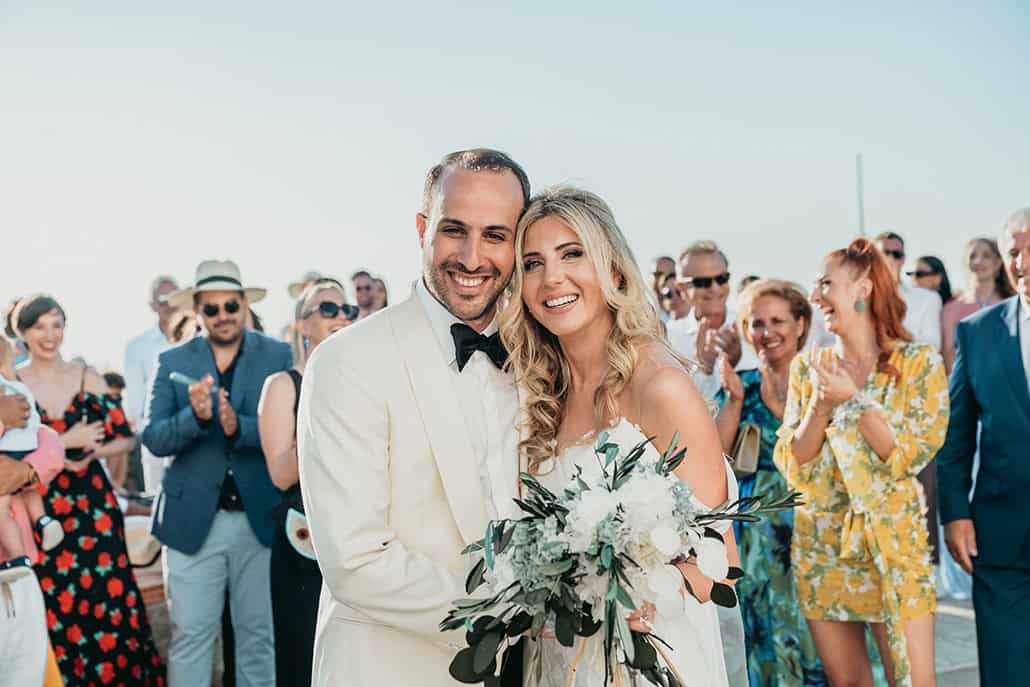 Καλοκαιρινός γάμος στη Σέριφο με bohemian διάθεση | Τζωρτζίνα & Γιάννης