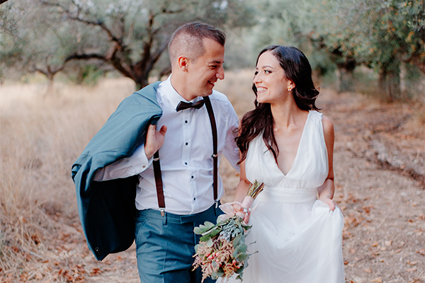 Ρομαντικός γάμος στην Πάτρα με ευκάλυπτο και αστίλβη | Πένυ & Βασίλης