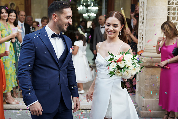 Φθινοπωρινός γάμος στη Λευκωσία με ρομαντικές λεπτομέρειες  | Ιωάννα & Δημήτρης