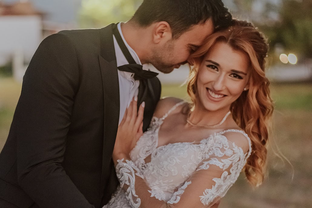 Φθινοπωρινός γάμος στη Χαλκιδική σε απαλούς χρωματισμούς | Δήμητρα & Ευθύμης