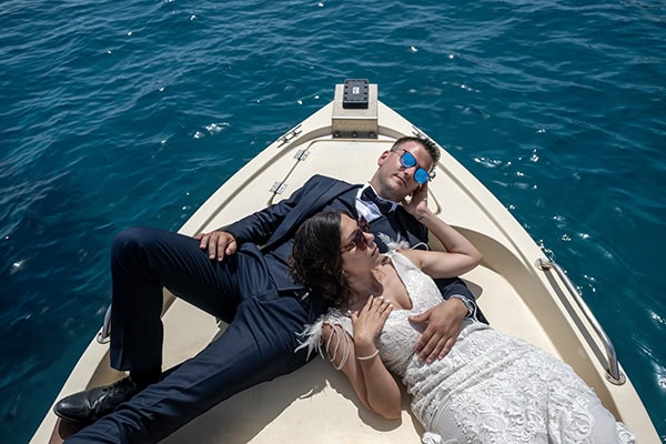 Όμορφος καλοκαιρινός γάμος στην Άνδρο  | Ράνια & Γιώργος