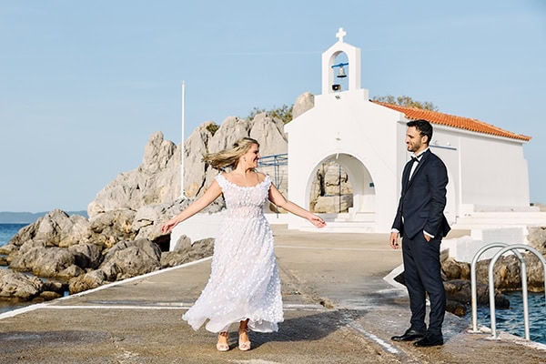 Καλοκαιρινός γάμος στη Χίο με bright pink λεπτομέρειες | Κατερίνα & Νίκος