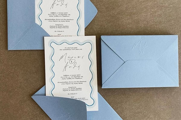 Προσκλήσεις γάμου με εκλεπτυσμένη αισθητική από Le Beau Concepts