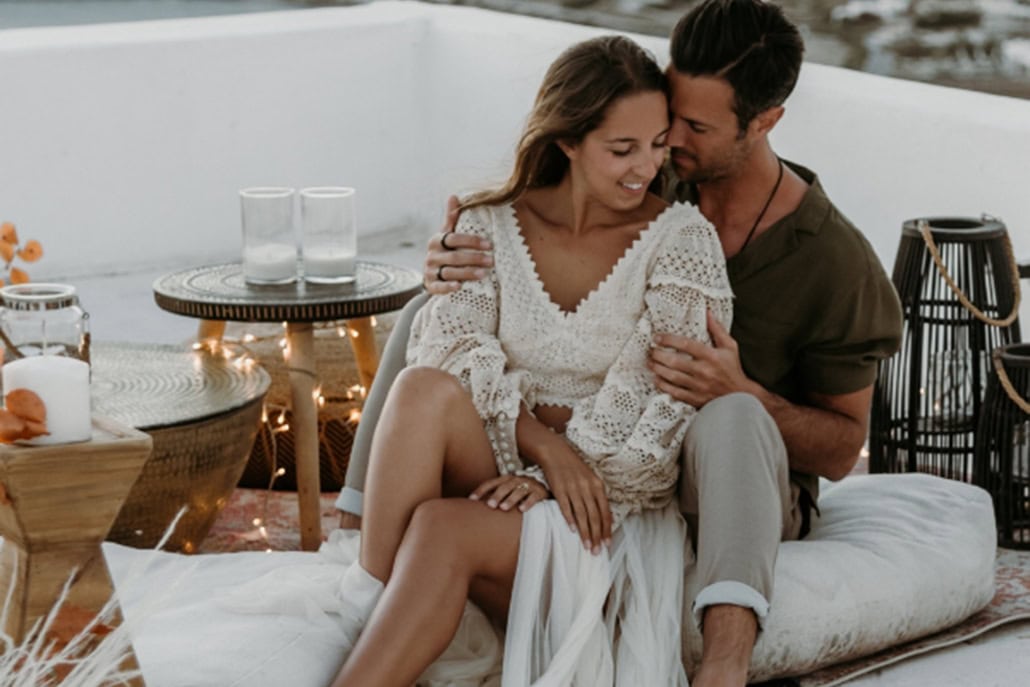 Styled shoot γεμάτο ρομαντισμό και boho διάθεση