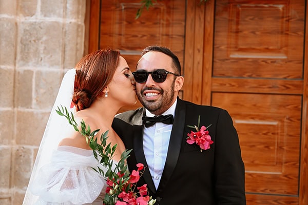 Όμορφος γάμος στην Πάφο με μπουκαμβίλια και ελιά | Χριστίνα & Χρίστος