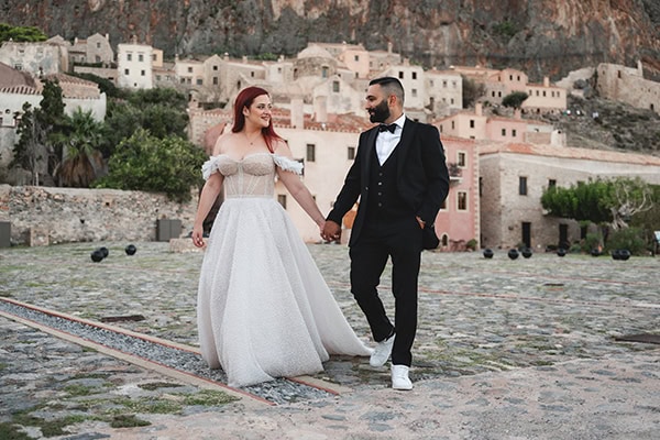 Όμορφη next day φωτογράφιση στη Μονεμβασιά γραφικό τοπίο | Κελλυ & Τάκης