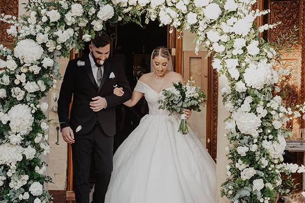 Ρομαντικός γάμος με ονειρική διακόσμηση και fairy lights | Δόμνα-Μαρία & Ανδρέας