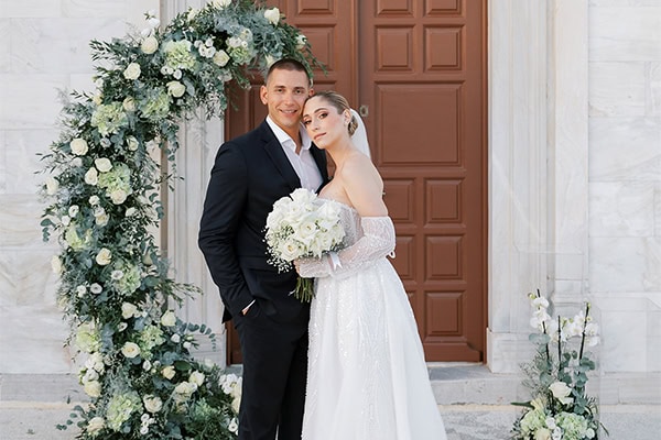 Ένας γάμος που αποπνέει νησιώτικη ομορφιά και ρομαντισμό | Ζωή & Στέλιος