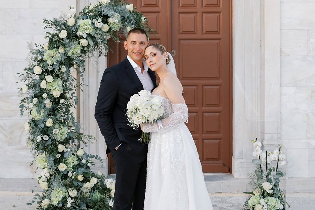 Ένας γάμος που αποπνέει νησιώτικη ομορφιά και ρομαντισμό | Ζωή & Στέλιος