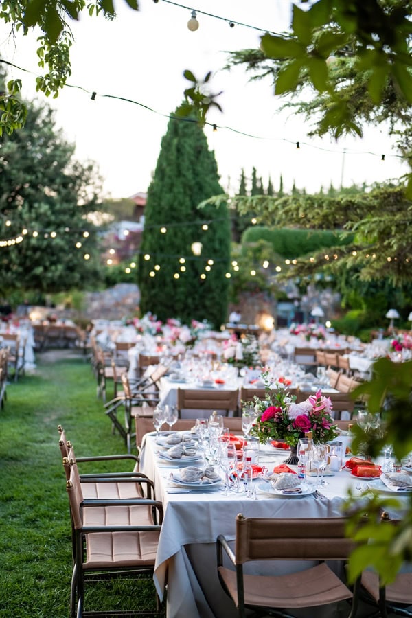 romantic wedding ktima laas lovely floral arrangements_34