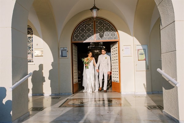 Beautiful Summer Destination Wedding Athens
