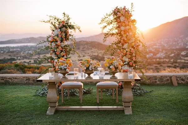 Beautiful Summer Destination Wedding Athens