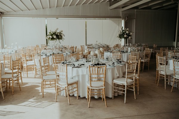 Beautiful Summer Wedding Amaltheia White Blooms