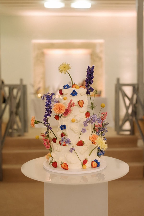 Beautiful Summer Wedding Colorful Blooms