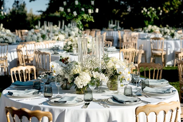 Dreamy Wedding Decor White Florals Timeless Aesthetic