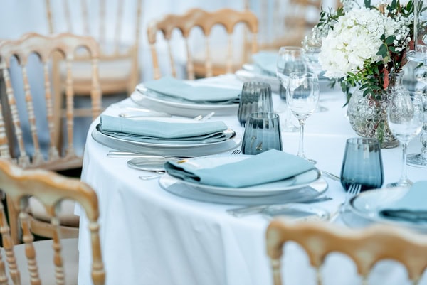 Dreamy Wedding Decor White Florals Timeless Aesthetic