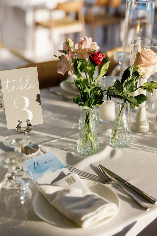 Romantic Destination Wedding Naxos Colorful Blooms