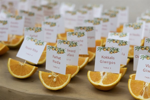 Romantic Summer Wedding Theme Kumquat