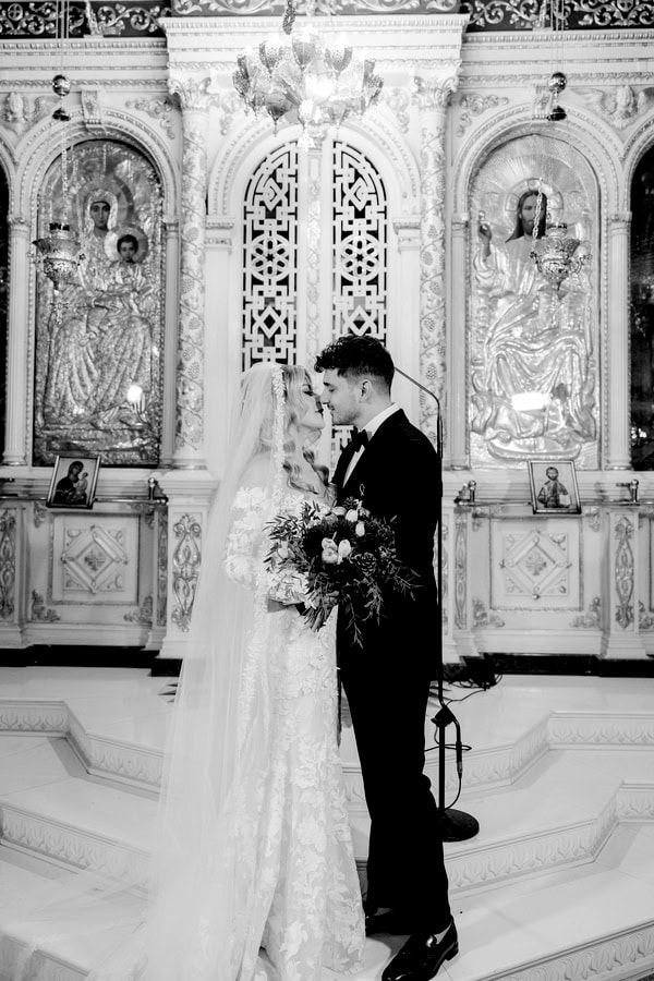 Rustic Chic Autumn Wedding Red Dahlias