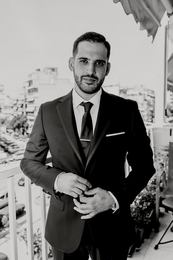 Summer Wedding Kavala White Roses Olive Leaves