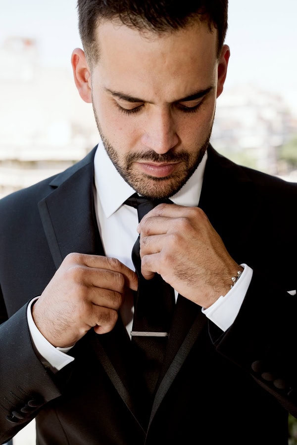 Summer Wedding Kavala White Roses Olive Leaves