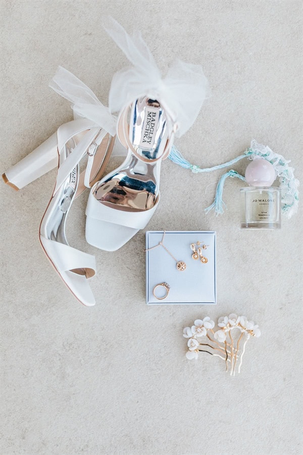 Wedding Filled Ivory Flowers Olive Leaves Meganisi