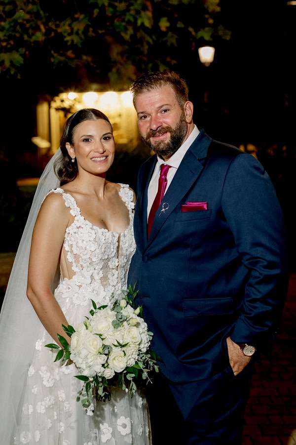 Beautiful Fall Wedding Chania Crete White Blooms