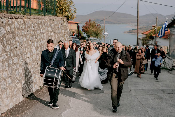 Beautiful Fall Wedding Lake Plastiras