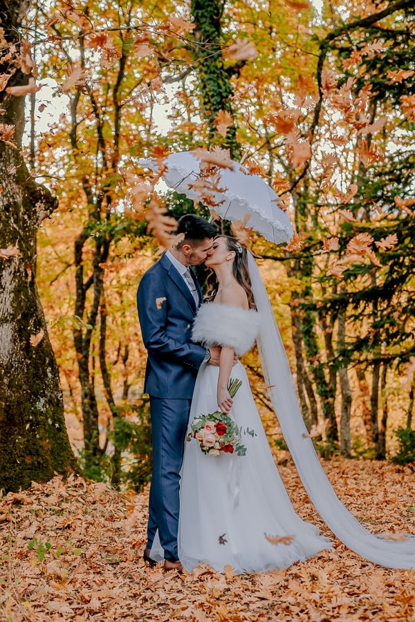 Beautiful Fall Wedding Lake Plastiras