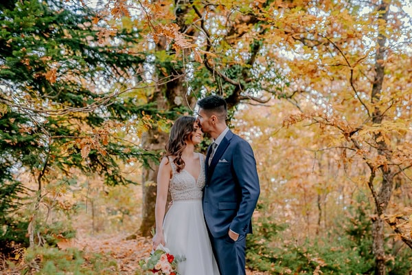 Beautiful Fall Wedding Lake Plastiras