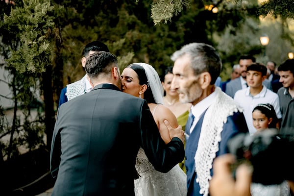 Beautiful Summer Wedding Athens Summer Pale Hued Florals