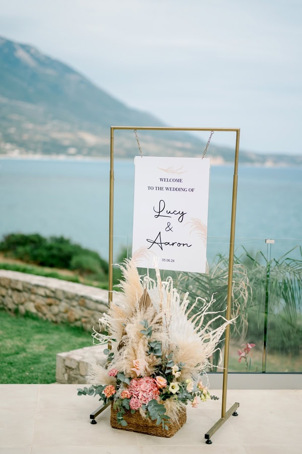 Boho Chic Wedding Ionian View Kefalonia