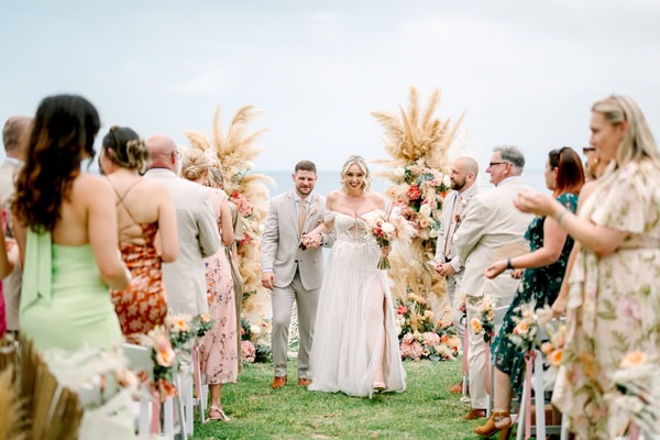 Boho Chic Wedding Ionian View Kefalonia