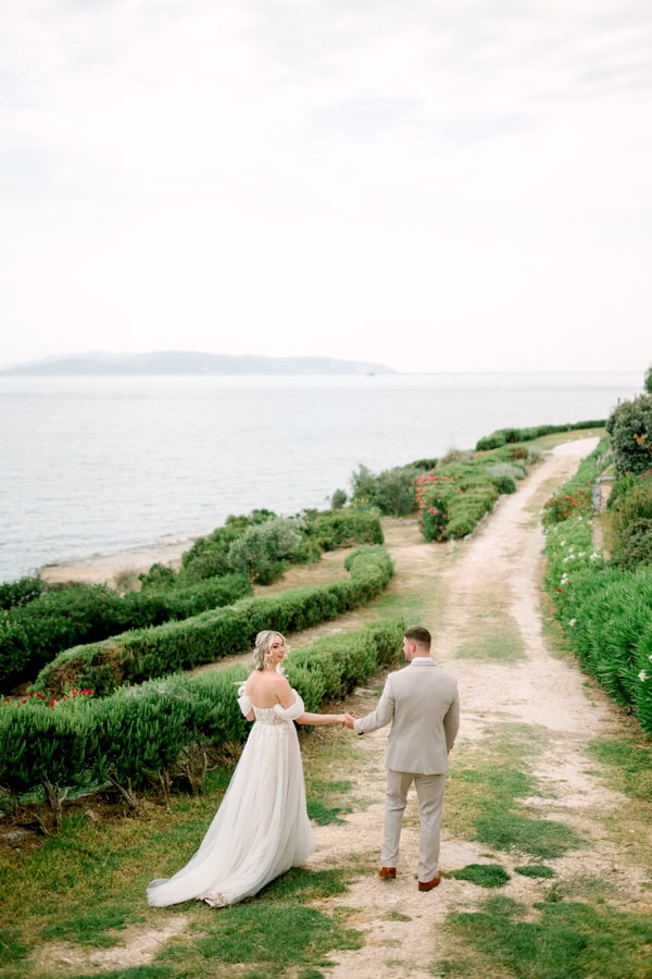 Boho Chic Wedding Ionian View Kefalonia