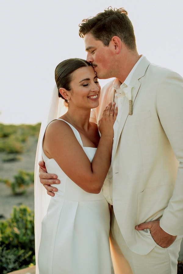 Destination Summer Wedding Beautiful Santorini